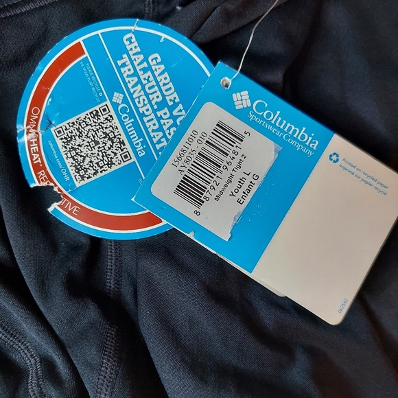 Columbia Youth Omniheat Tights - Picture 3 of 5